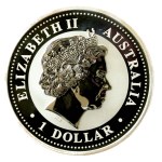 Australia, Elizabeth II, 1 dollar 2007 - Kookaburra, 1 oz. Ag 999 (232)