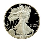 USA, 1 Dollar 2007 - American Eagle, 1 oz. Ag 999 (238)