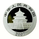 China, 10 yuan, 2007 – Panda, 1 oz. Ag 999 (248)