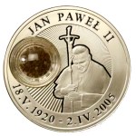 Third Republic of Poland, John Paul II the Great Medal with a Fragment of the Holy Land, 2012 (350)