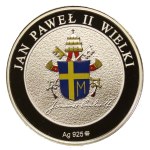 Third Republic of Poland, John Paul II the Great Medal with a Fragment of the Holy Land, 2012 (350)