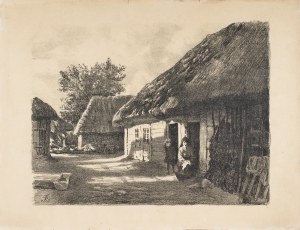 Józef RAPACKI (1871-1929), Przed chatą