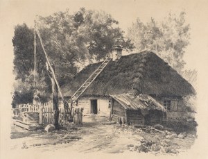 Józef RAPACKI (1871-1929), Wiejska zagroda