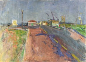Zygmunt SCHRETER / SZRETER (1886-1977), Widok na port
