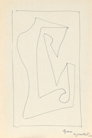 Zdzisław (CYAN) CYANKIEWICZ (1912-1981), Kompozycja, 1961