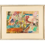 Kazimierz PODSADECKI (1904–1970), Abstract Landscape, 1965