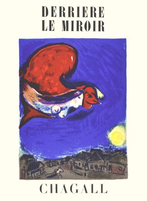 Marc CHAGALL (1887 - 1985), Okładka albumu ''Derrière le Miroir” Chagall, 1950