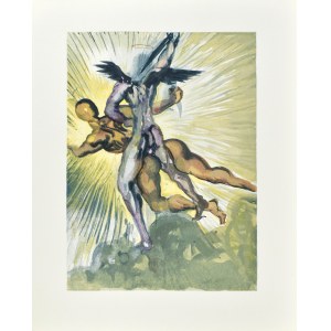 Salvador DALI (1904-1989), La Divine Comédie - Le Purgatoire (Czyściec) - Chant VIII, 1963