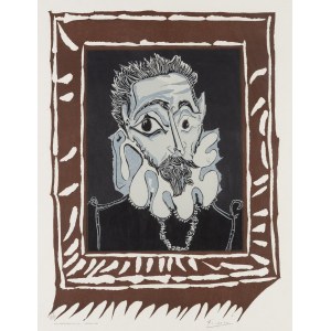 Pablo Picasso (1881 Malaga - 1973 Mougins), L'Homme a la Fraise, 1973