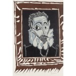 Pablo Picasso (1881 Malaga - 1973 Mougins), L'Homme a la Fraise, 1973