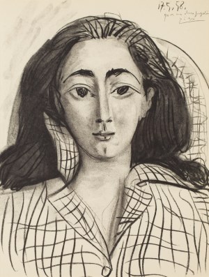 Pablo Picasso (1881 Malaga - 1973 Mougins), Portret Jacqueline Picasso, 1964