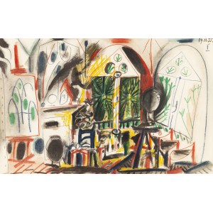 Pablo Picasso (1881 Málaga – 1973 Mougins), Carnet de California, 1956