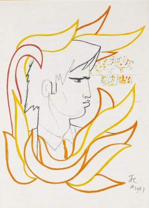 Jean Cocteau (1889 Maisons-Laffitte - 1963 Milly-la-Foret), 