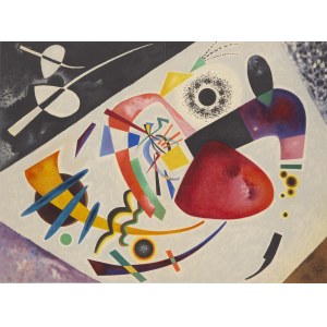Vasilij Kandinskij (1866 – 1944, Neuilly-sur-Seine), „Červená škvrna II“, 1960