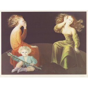 Leonor Fini (1918 Buenos Aires – 1996 Paris), The Echo Chamber (La chambre d'écho)