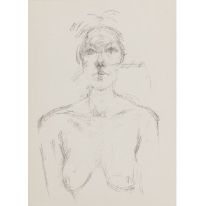 Alberto Giacometti (1901 Borgonovo - 1966 Coira), Busto II, 1960