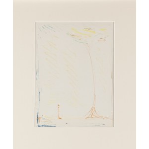Alberto Giacometti (1901 Borgonovo - 1966 Coira), Alberi, 1952
