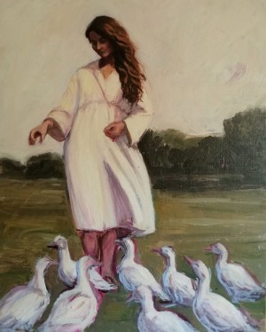 Wioleta RZĄŻEWSKA (ur. 1986), Gęsiarka, 2026