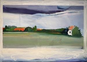 Andrzej ZWIERZCHOWSKI (ur. 1954), Mały biały domek, 2005