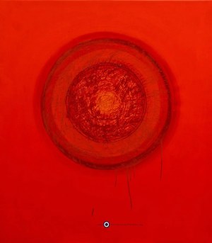 Piotr BOGUSŁAWSKI (ur. 1957), Totally Red, z cyklu: 