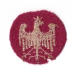 I W. Ś.] Orzeł z naramiennika lub rogatywki Armia Polska we Francji 1918 - szeregowy