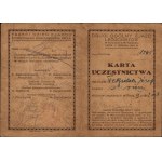 [Second Polish Republic, Second General Congress of Legionnaires, 1923] Registration card for Józef Tekielak. Lviv, August 6, 1923 [2nd Brigade of the Polish Legions]