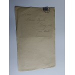LETTER FROM THE BIELSKO WELFARE ASSOCIATION, BIELITZ, WOLF, SCHUBERT, SCHMIDT, 1931