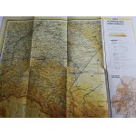 MAP OF THE RZESZÓW PROVINCE, STATE CARTOGRAPHIC PUBLISHING HOUSE, WARSAW, 1974