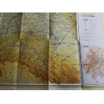 MAP OF THE RZESZÓW PROVINCE, STATE CARTOGRAPHIC PUBLISHING HOUSE, WARSAW, 1974