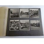 CAR, MOTORCYCLE, MOTOR, CARS, RACING, SET OF 12 PHOTOS ON A CARD FROM AN OLD ALBUM
