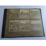 CAR, MOTORCYCLE, MOTOR, CARS, RACING, SET OF 12 PHOTOS ON A CARD FROM AN OLD ALBUM