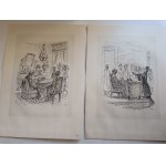 Władysław Daszewski, 18 illustrations for B. Prus’s *The Doll*, *TEKA ILUSTRACJI*, Warsaw, 1956, 18 pieces