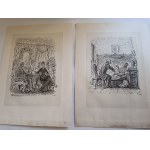 Władysław Daszewski, 18 illustrations for B. Prus’s *The Doll*, *TEKA ILUSTRACJI*, Warsaw, 1956, 18 pieces