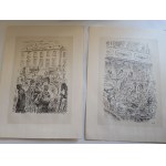 Władysław Daszewski, 18 illustrations for B. Prus’s *The Doll*, *TEKA ILUSTRACJI*, Warsaw, 1956, 18 pieces