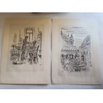 Władysław Daszewski, 18 illustrations for B. Prus’s *The Doll*, *TEKA ILUSTRACJI*, Warsaw, 1956, 18 pieces