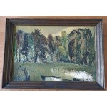 WOJCIECH OTTON FLECK, SMRECZYŃSKI POND, OIL