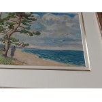 Kazimierz PUCHAŁA (1895–1986), *Lonely*, watercolor on paper, signed lower left: KPuchała, 12660 DARŁÓWEK, 1960
