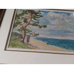 Kazimierz PUCHAŁA (1895–1986), *Lonely*, watercolor on paper, signed lower left: KPuchała, 12660 DARŁÓWEK, 1960