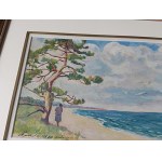 Kazimierz PUCHAŁA (1895–1986), *Lonely*, watercolor on paper, signed lower left: KPuchała, 12660 DARŁÓWEK, 1960