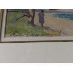 Kazimierz PUCHAŁA (1895–1986), *Lonely*, watercolor on paper, signed lower left: KPuchała, 12660 DARŁÓWEK, 1960