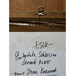 Josef DUBIEL von LERACH, Oil on cardboard Signed lower left: Josef Dubuel / von Lerach pinx; lower right: -ESLK-; on the reverse: -ESLK- / Entartete Schlesien Lerach Kunst / Name: ZENA KOZORAK