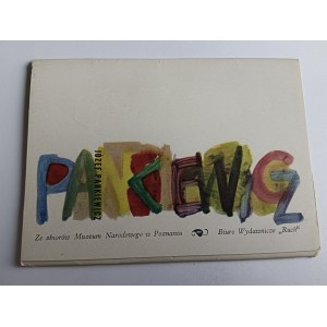 SET OF 9 POSTCARDS: POLISH PAINTINGS BY JÓZEF PANKIEWICZ, PUBLISHED BY RUCH