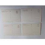 SET OF 9 POSTCARDS: POLISH PAINTINGS BY JÓZEF PANKIEWICZ, PUBLISHED BY RUCH