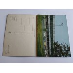 SET OF 9 FOLD-OUT POSTCARDS: JAROSŁAW TOWN HALL, ORSETTICH TOWNHOUSE, MARKET SQUARE, KOPERNIKA STREET, RAILWAY STATION, COFFEE EDITION