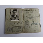 OFFICIAL ID CARD, SOKÓŁKA STATE FLAX AND HEMP MILL, 1948