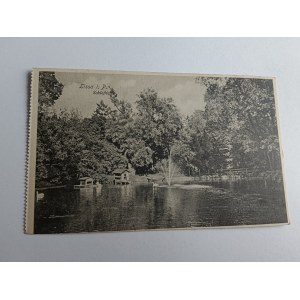 LESZNO LISSA POND LAKE GARDEN PARK CASTLE