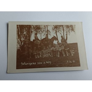 PHOTO: GALICIA SOLDIERS, RUSSIAN PRISONERS OF WAR
