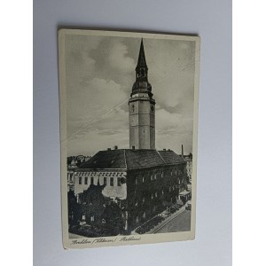 STRZELIN STREHLEN RADNICE POŠTOVNÍ ZNÁMKA RAZÍTKO