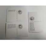 SET OF THREE POSTCARDS FROM KROSNO: 150TH ANNIVERSARY OF JAN SZCZEPANIK