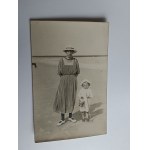 WOMAN, CHILD, BEACH, SEA